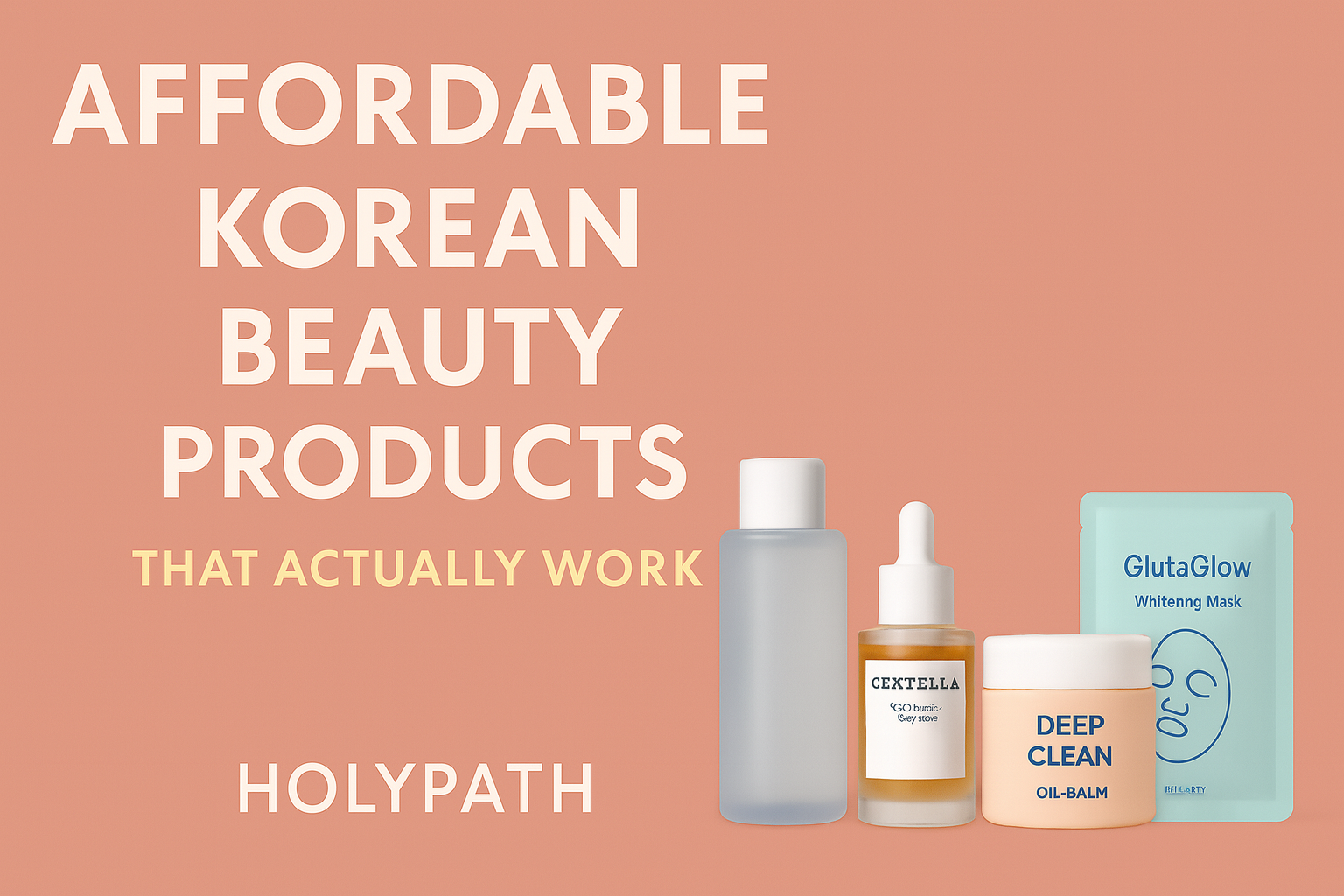 Affordable Korean Beauty Products That Actually Work | HolyPath