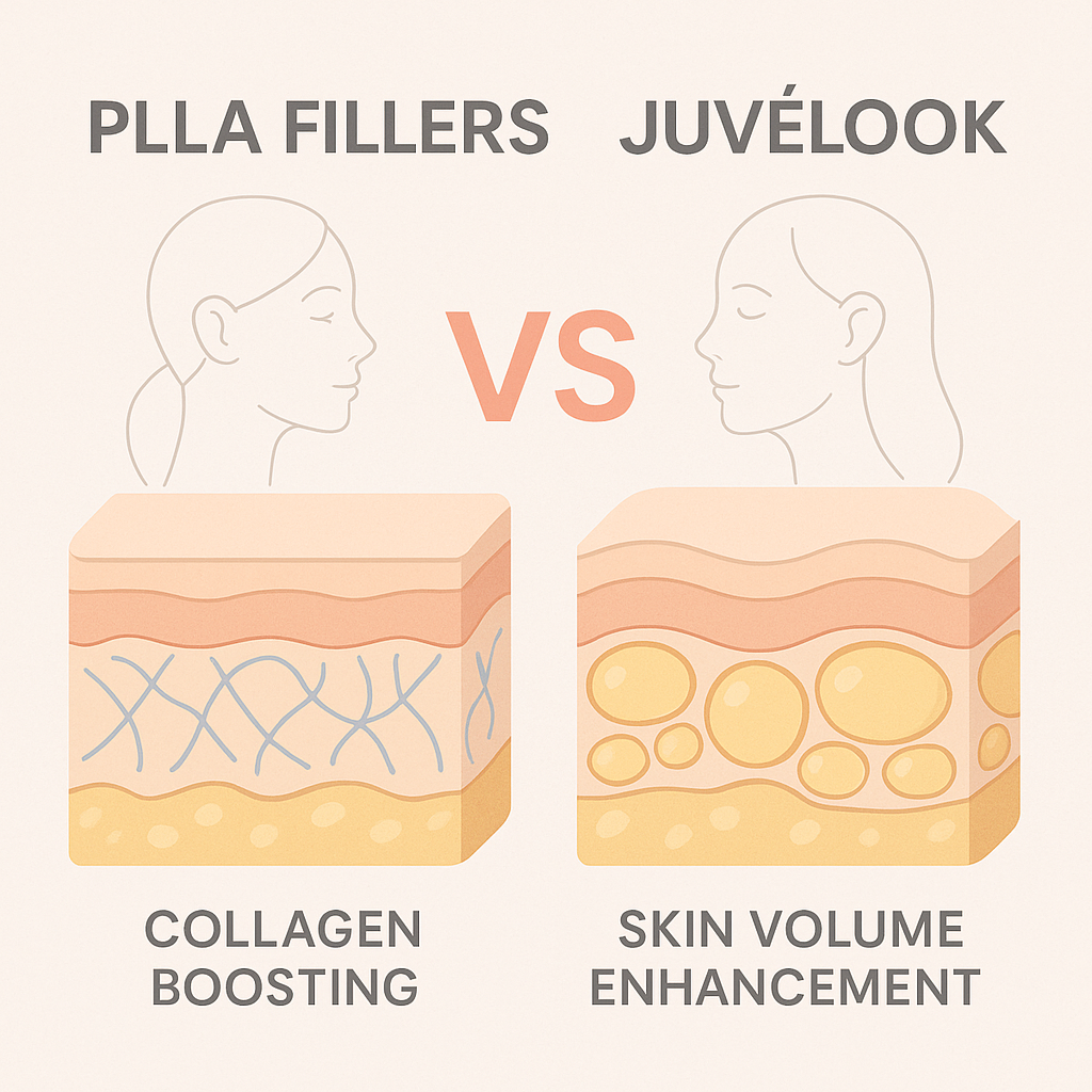 PLLA Fillers vs. Juvélook: Understanding Collagen Boosters for Natural Volume and Firmness