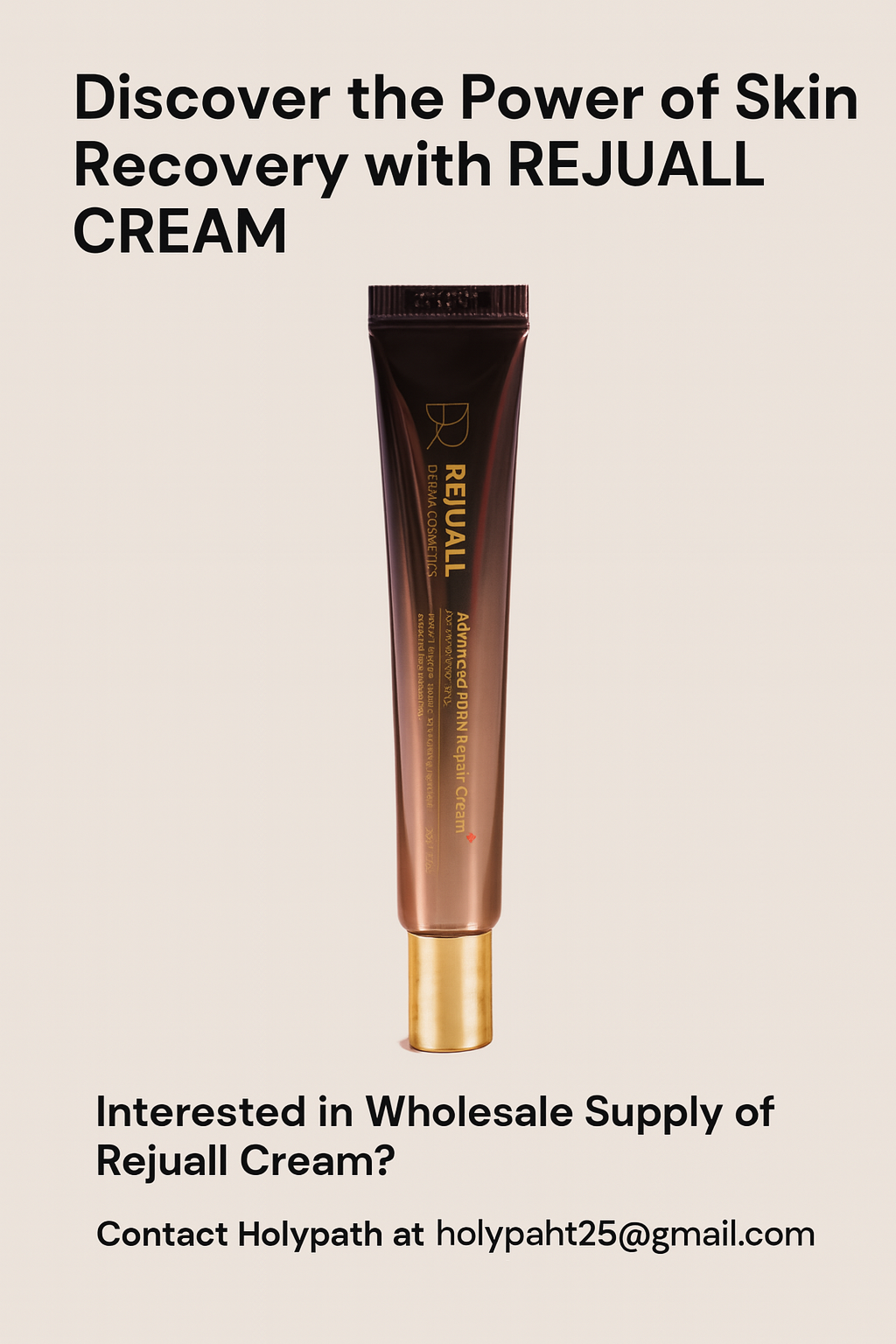 Wholesale Rejuall PDRN Cream — Contact Holypath for B2B Orders