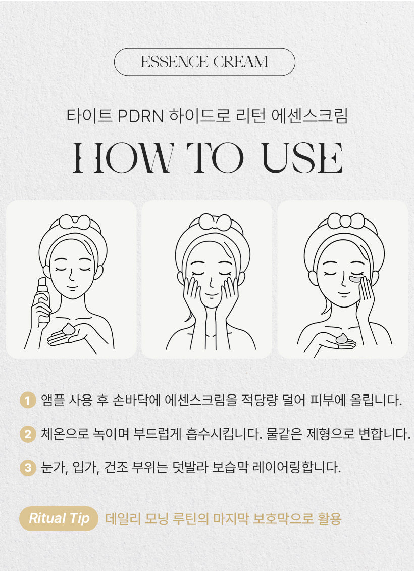 Modols Tight PDRN Hydro Return Essence Cream