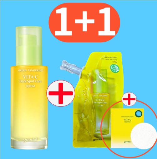 Goodal Green Tangerine Vita C Dark Spot Serum - Effective Pigmentation! Event 1+1