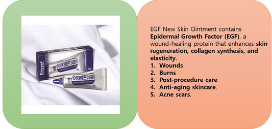 EGF New skin Ointment 5g - Treat wound, burns